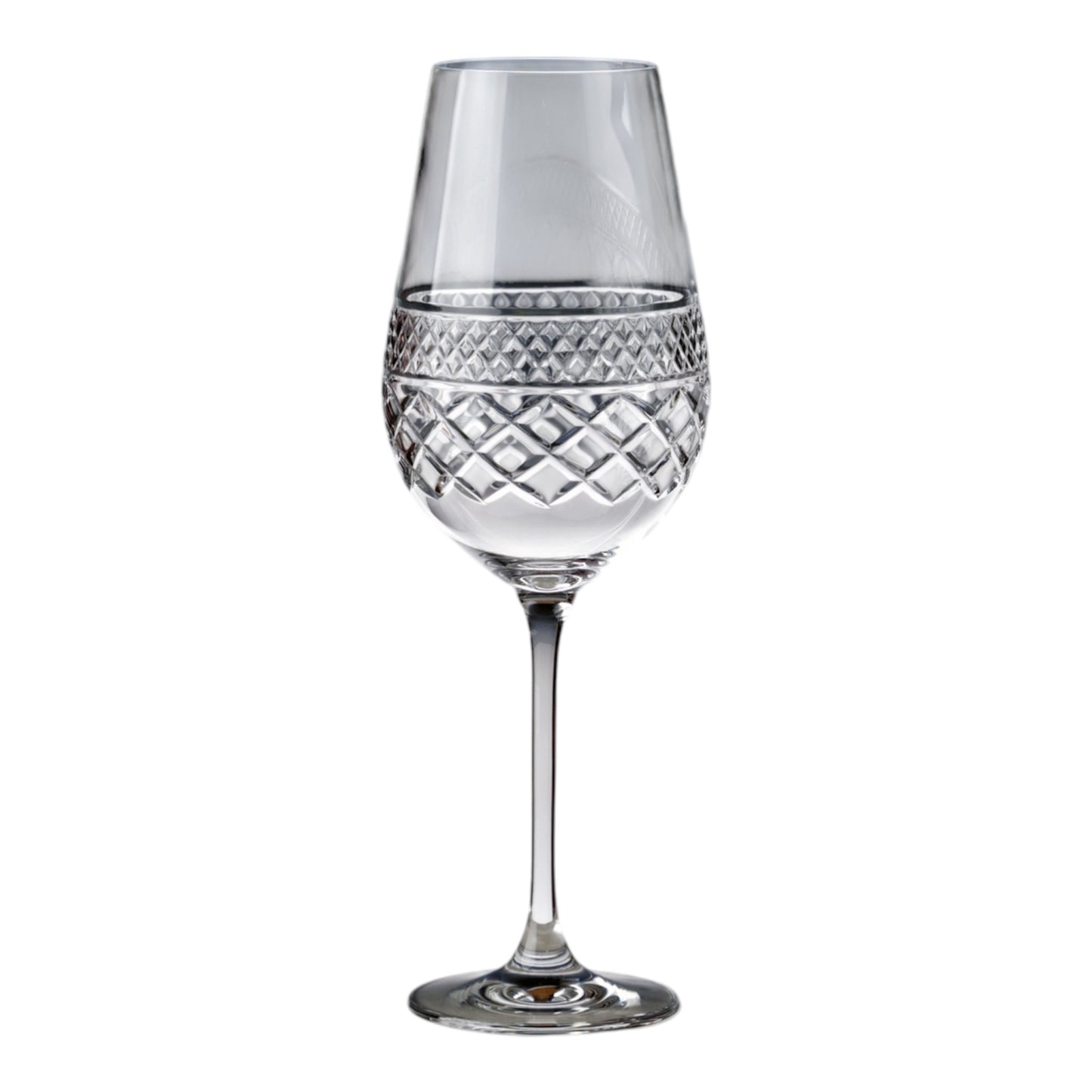 SET 6 RED WINE GLASSES # 2 KING GEORGES (47 CL)