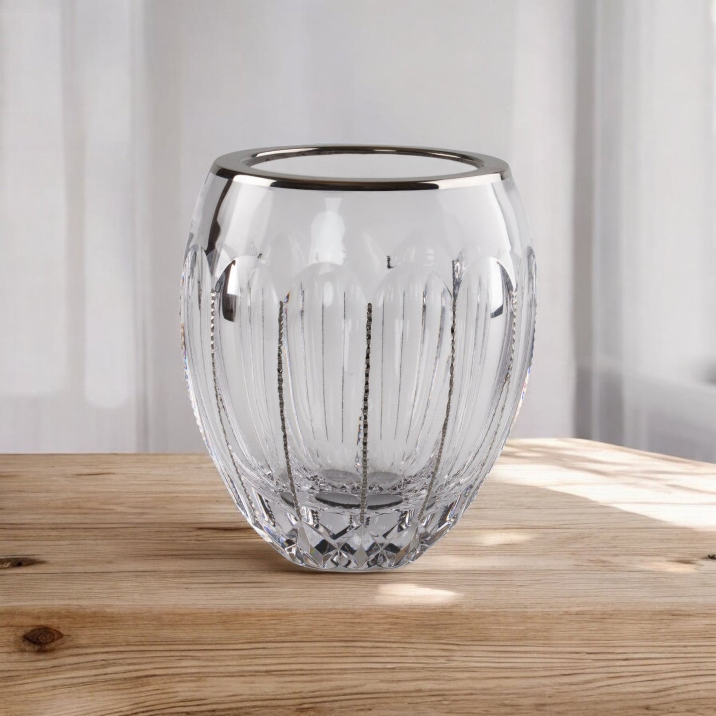 VASE OBUS PRÉSIDENCE ARGENT