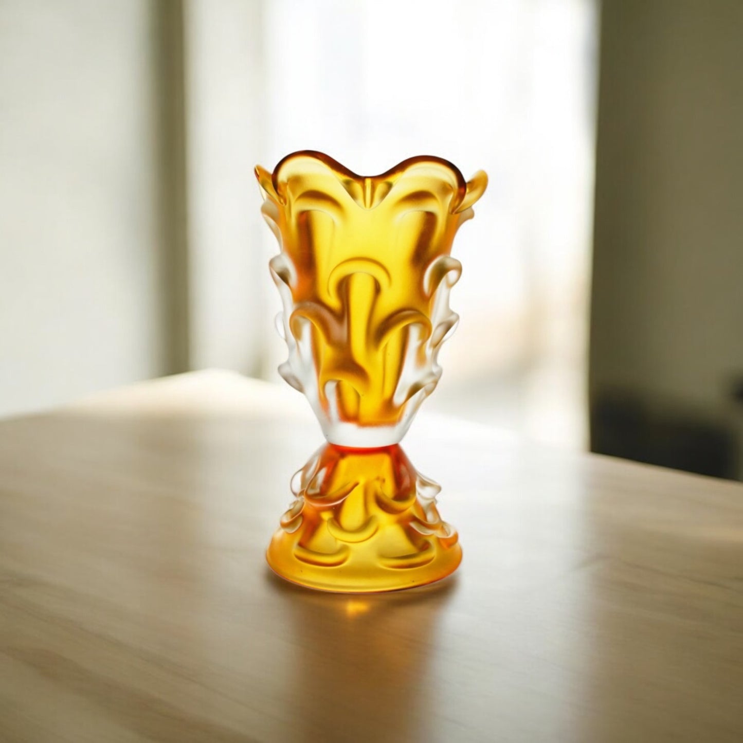 VASE PIED VAGUE 38 CM