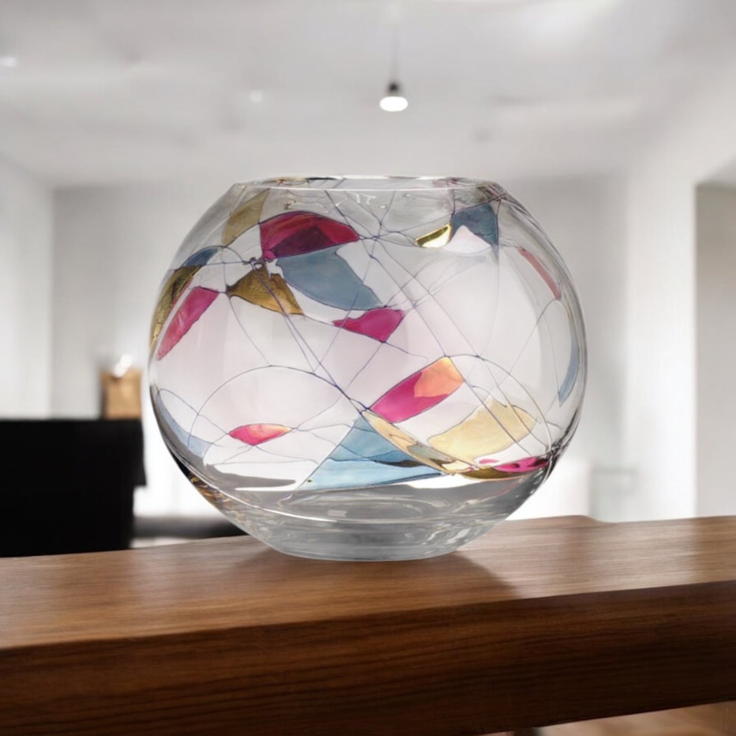 Vase Boule Galleria - Verre - 23 cm