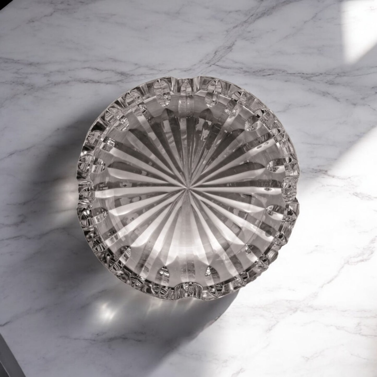 CENDRIER CROISÉ - D18 CM
