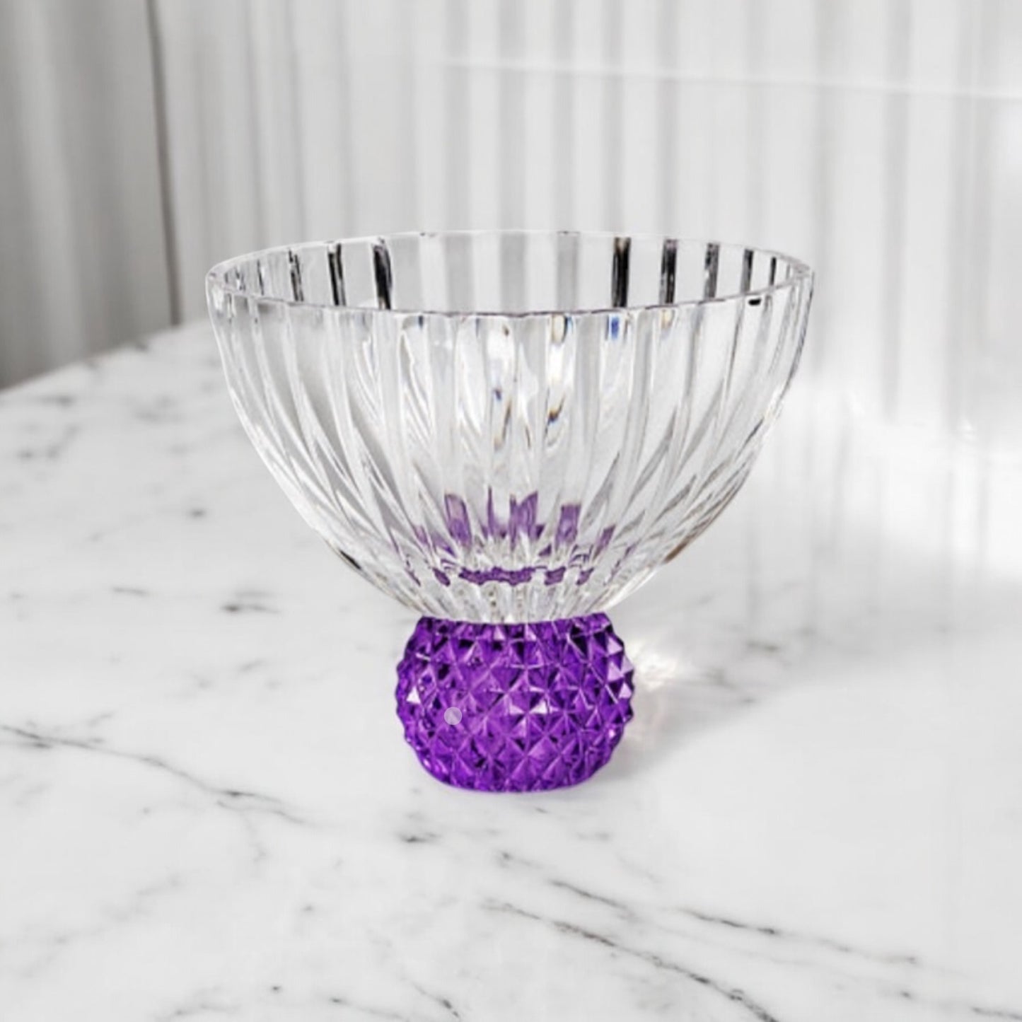 COUPE 15 CM LINES ON PURPLE BALL