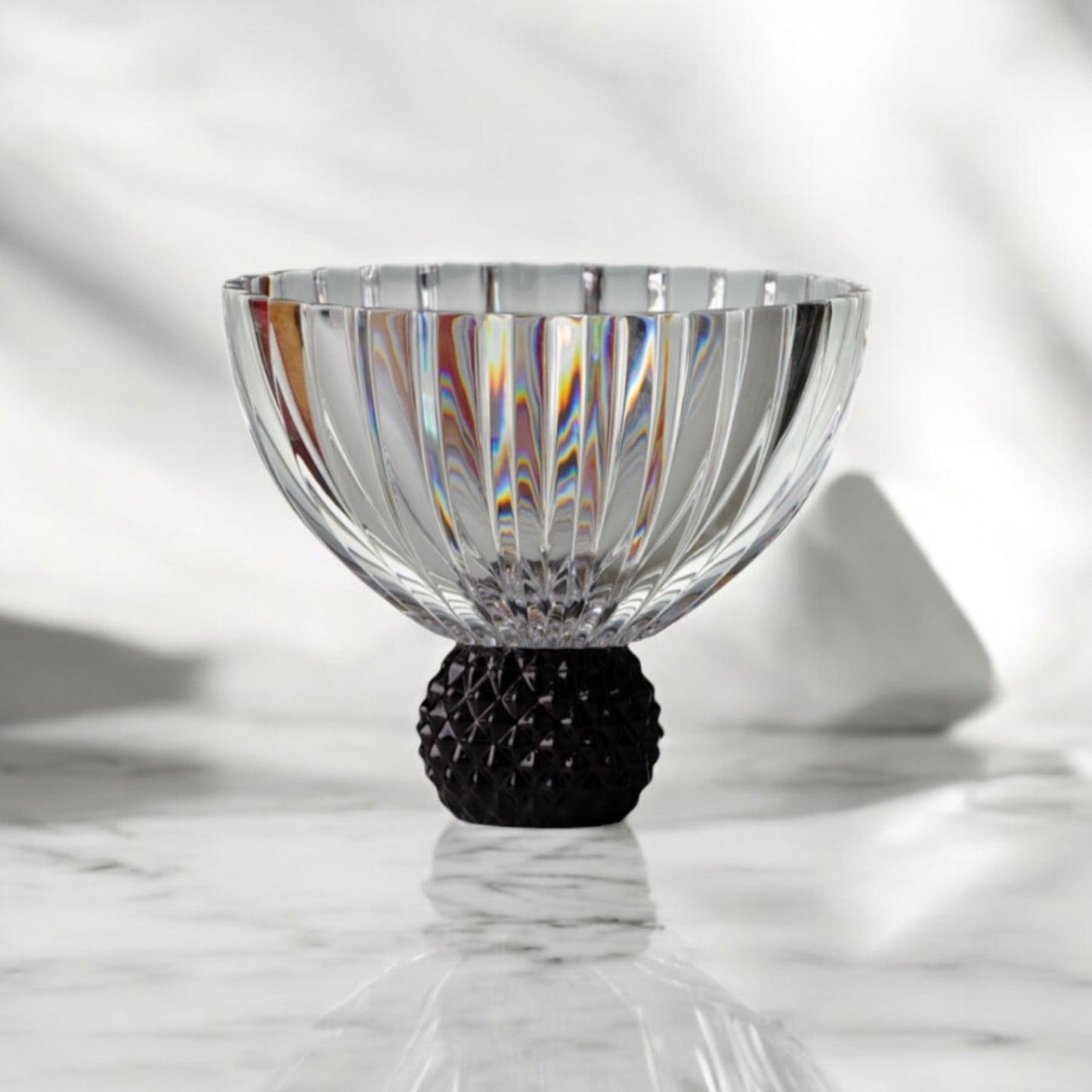 COUPE 15 CM LINES ON BLACK BALL