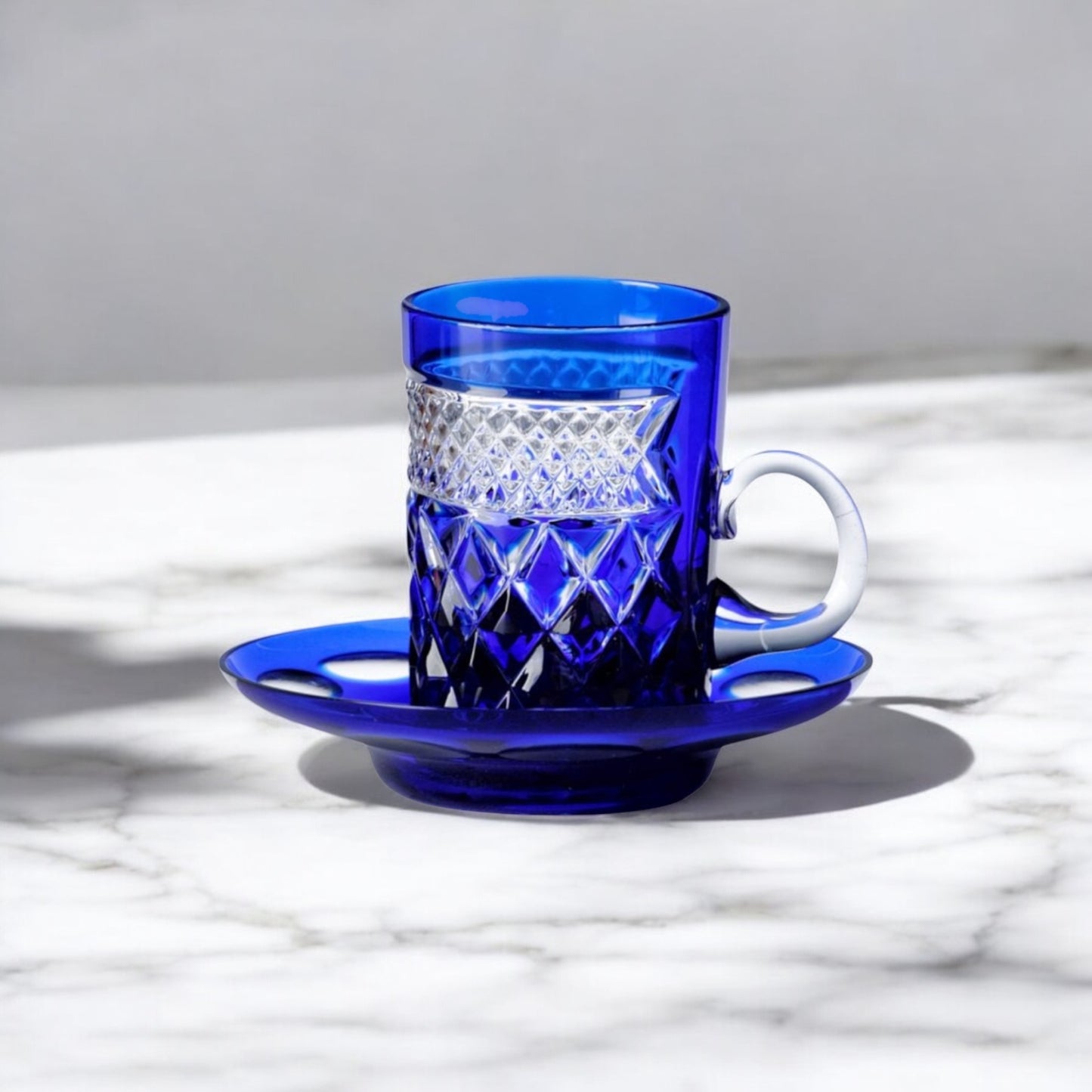 COFFRET 6 TASSES + SOUCOUPES (PM) GEORGES ( 10 CL)