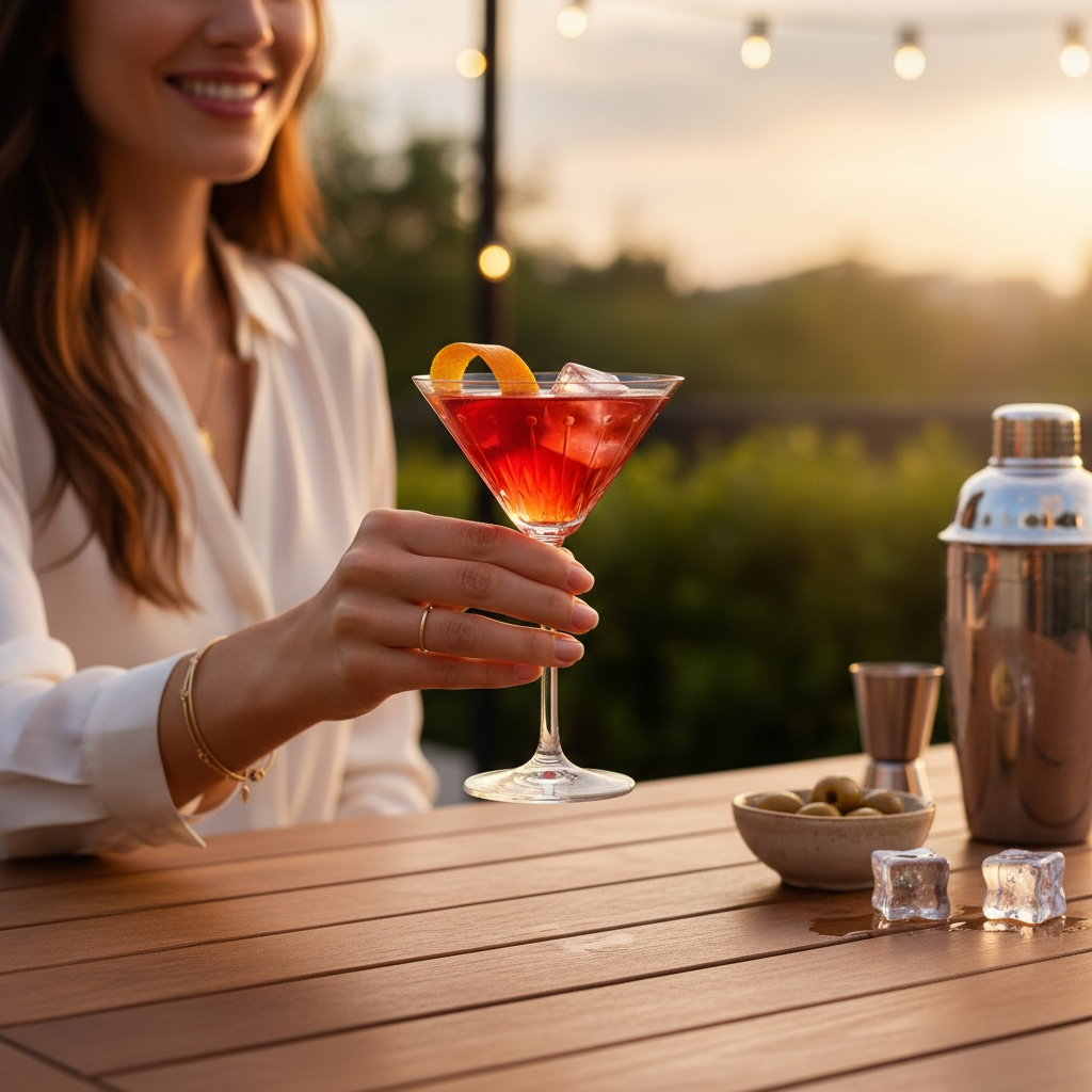 Verre à cocktails king louis cristalin