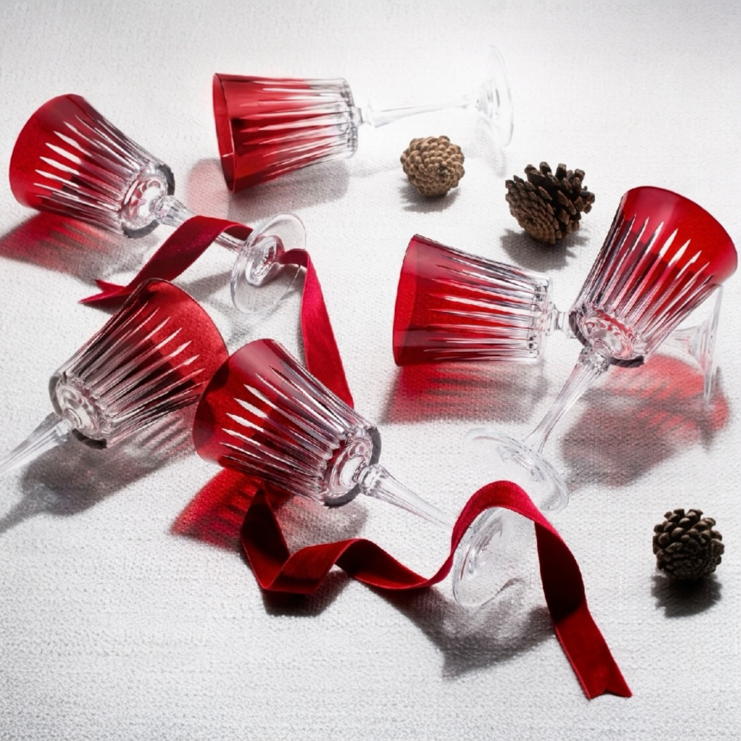 Verre rouge Timeless Noël 