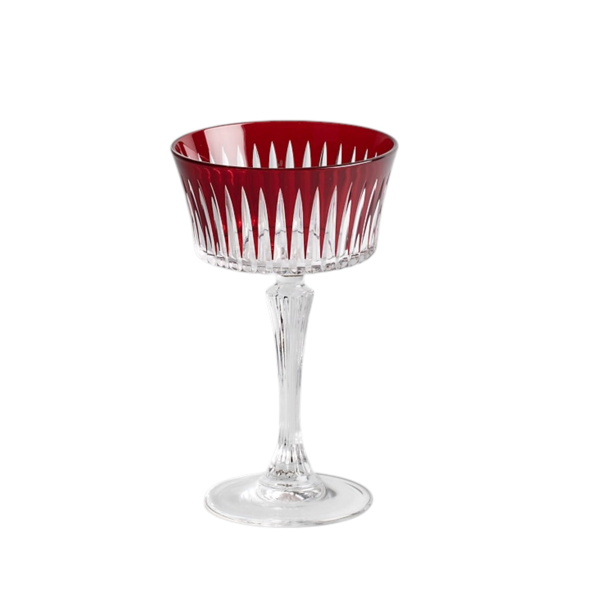 Boite de 6 verres champagne Timeless 6 couleurs