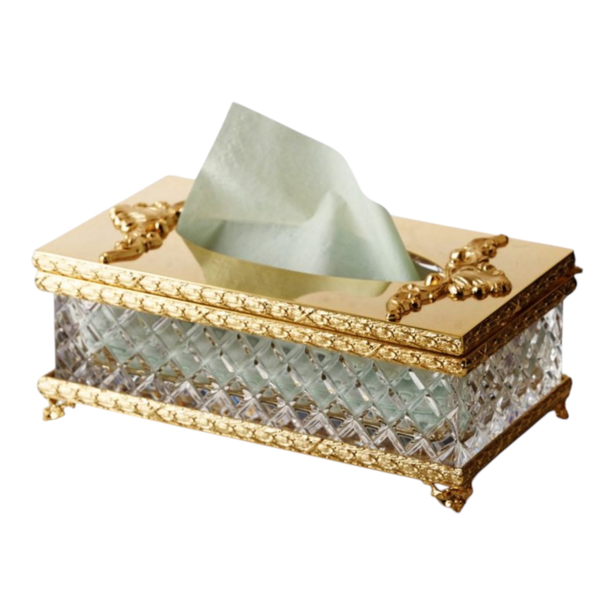 BOITE A SERVIETTES EN PAPIER RECTANGLE 