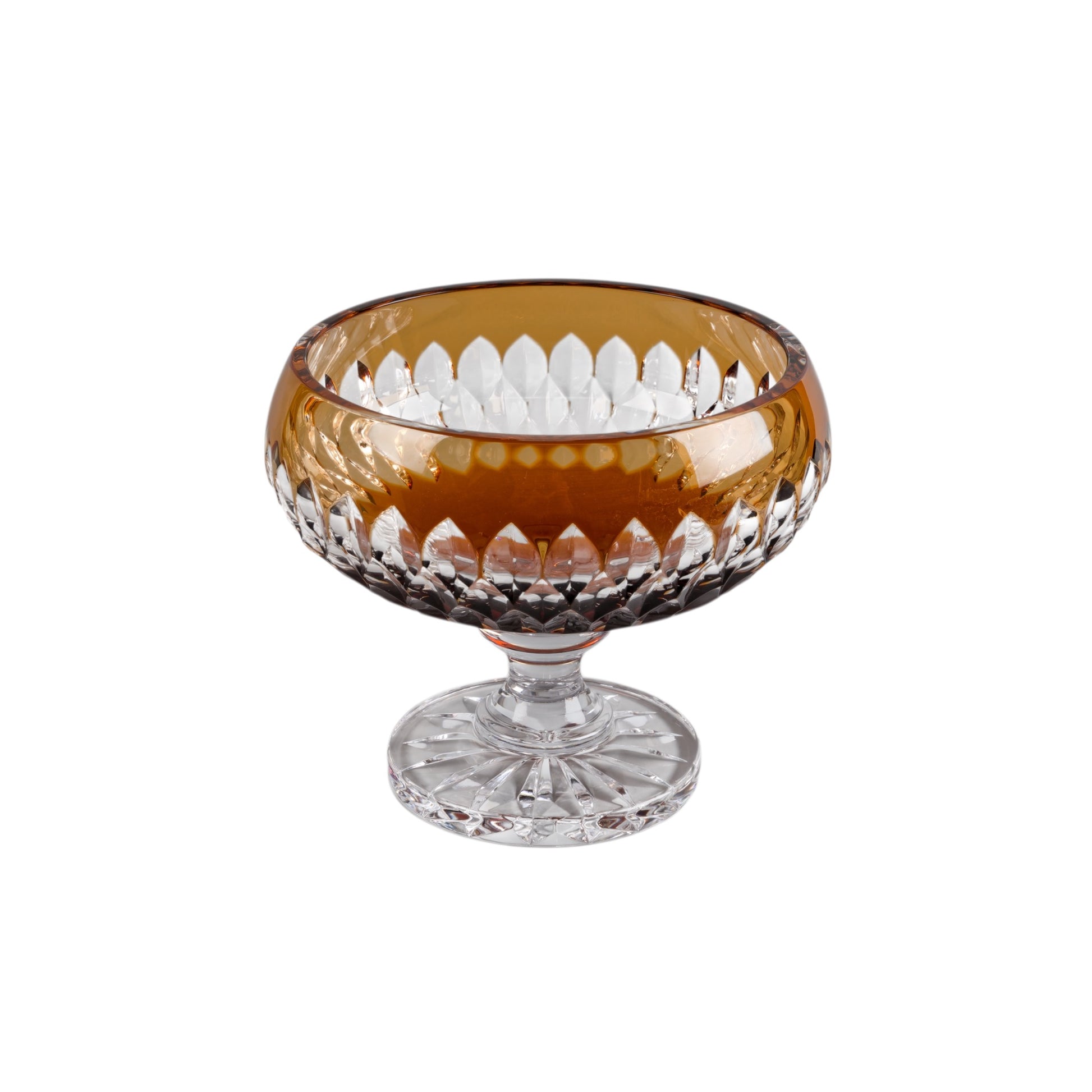 BONBONNIÈRE FLAT S/PIED (M) LOUVRE AMBER