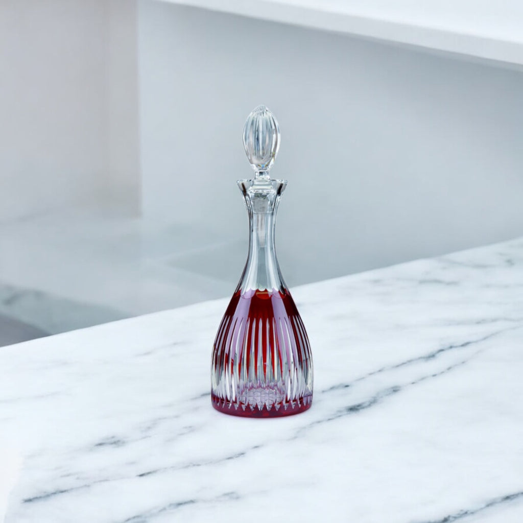 carafe à vin timeless rouge studio