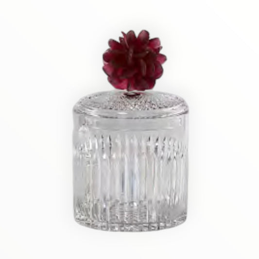 BONBONNIERE TUBE LINES MM+FLEUR PDV H 23 | Ø 17 CM