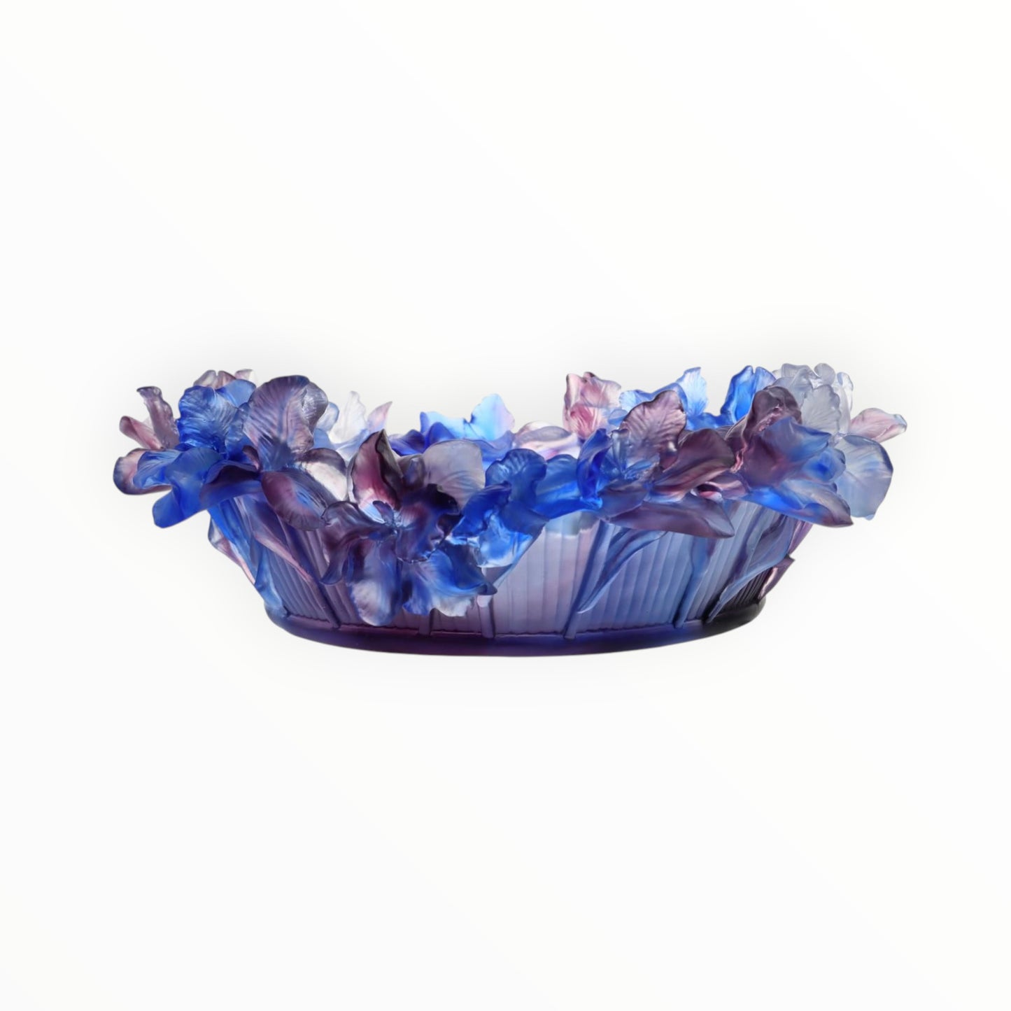 COUPE IRIS BLEU |  H 15.0 | Ø 33.0 CM