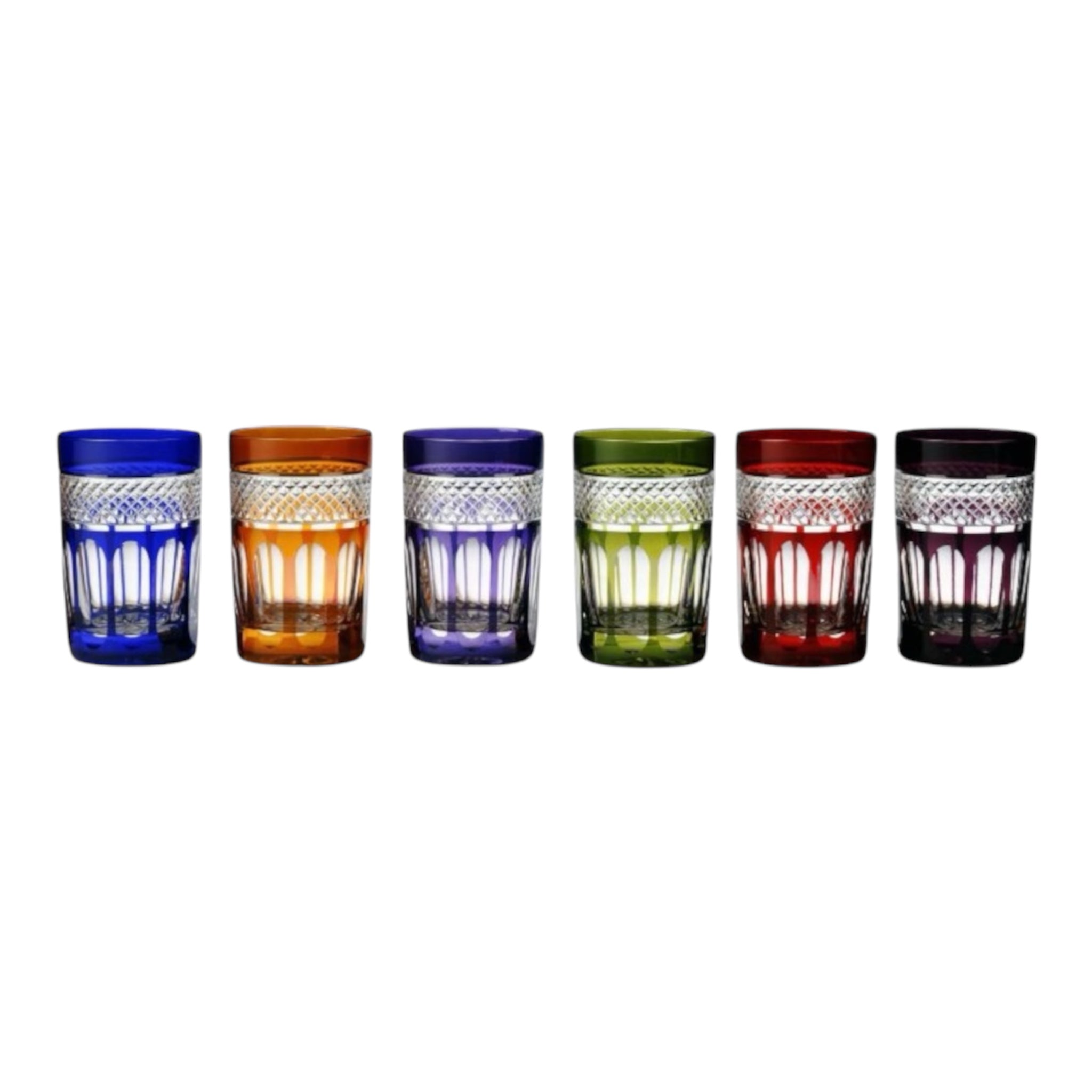 Boite  de 6 Verres à Thé Marocains Mireille