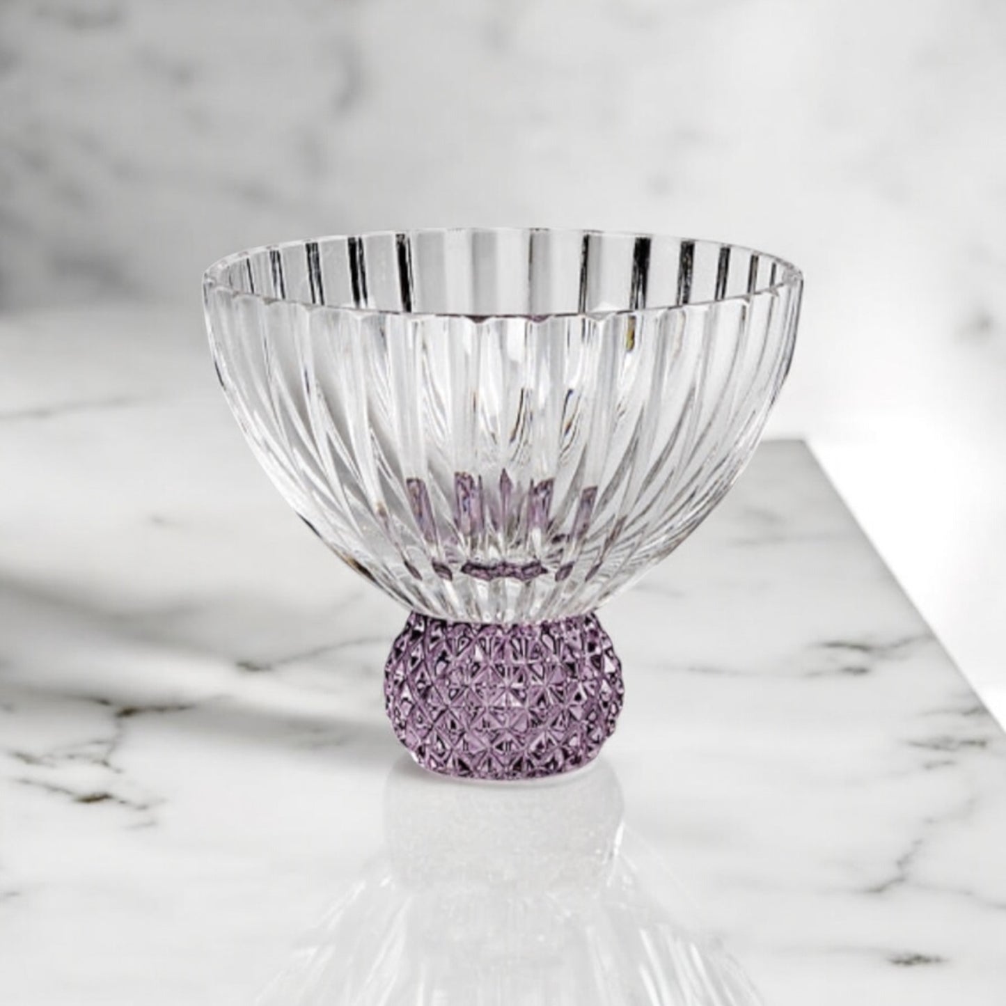 COUPE 15 CM ON LINES LIGHT PURPLE