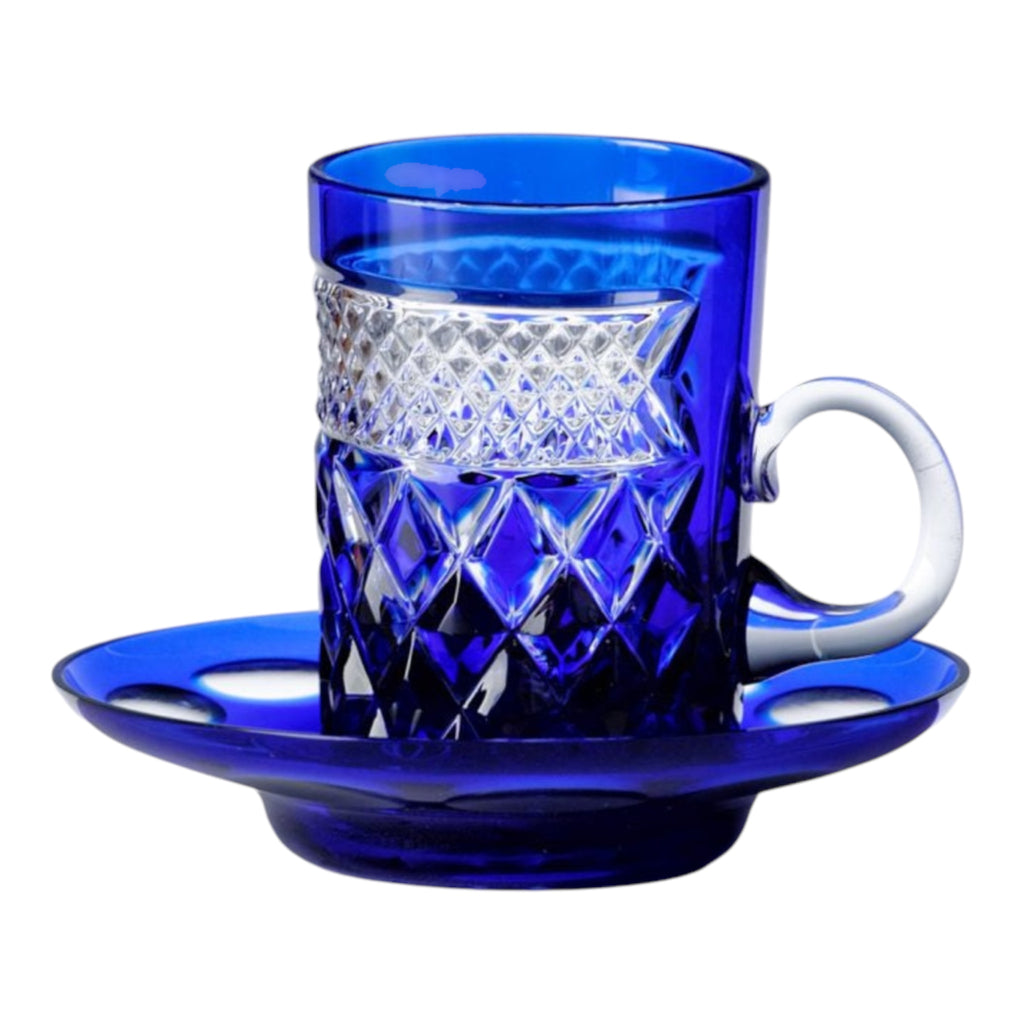 Coffret de 6 tasses et soucoupes Georges