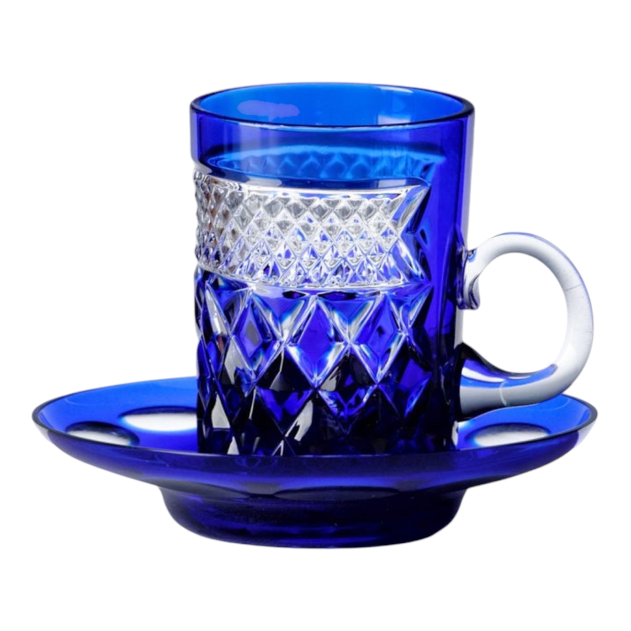 Coffret de 6 tasses et soucoupes Georges