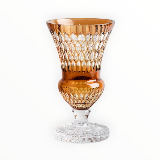 VASE EMPIRE LE LOUVRE AMBER H 45.0 CM