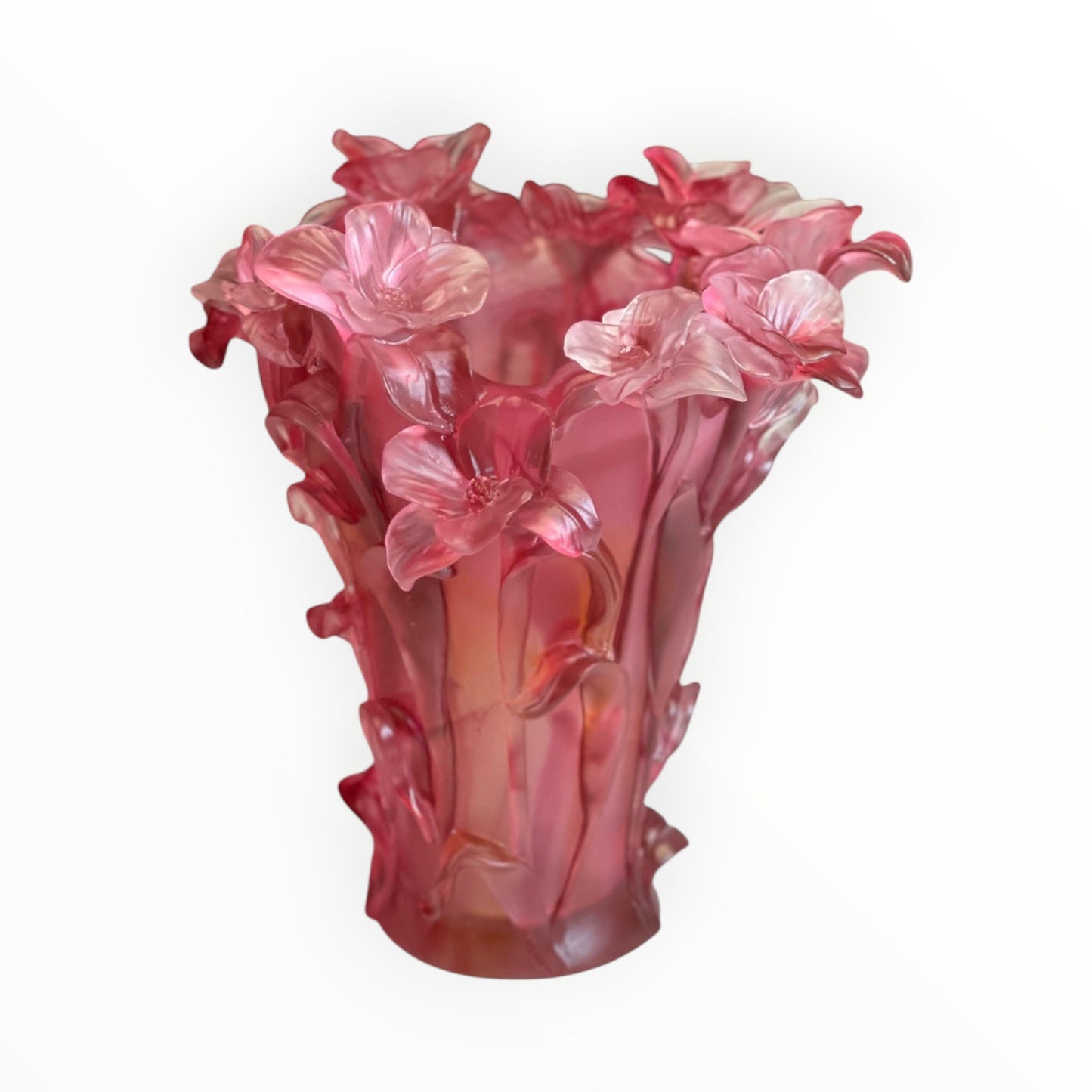 VASE VIOLETTE ROUGE | H 30.0 CM