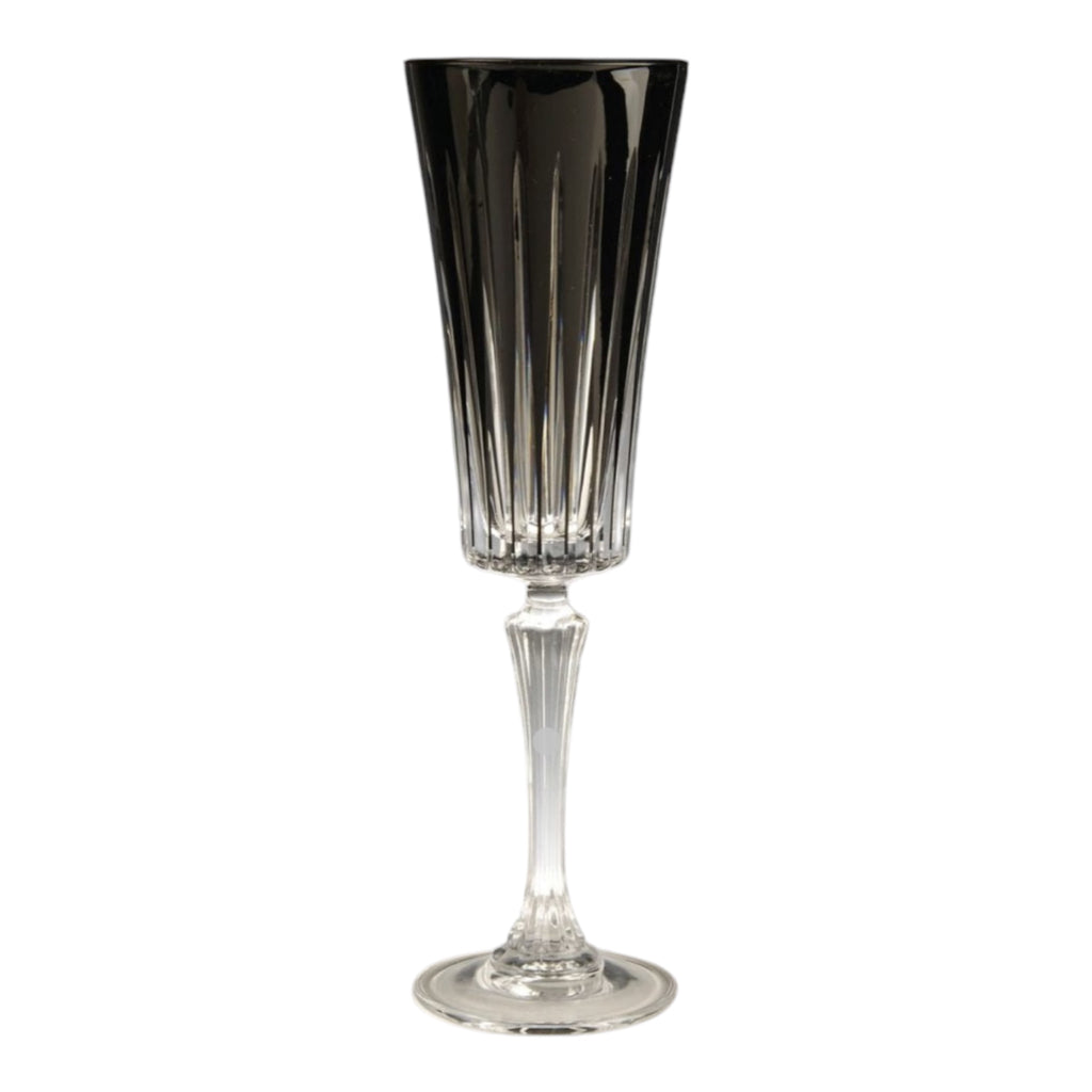 verre à champagne timeless noir 