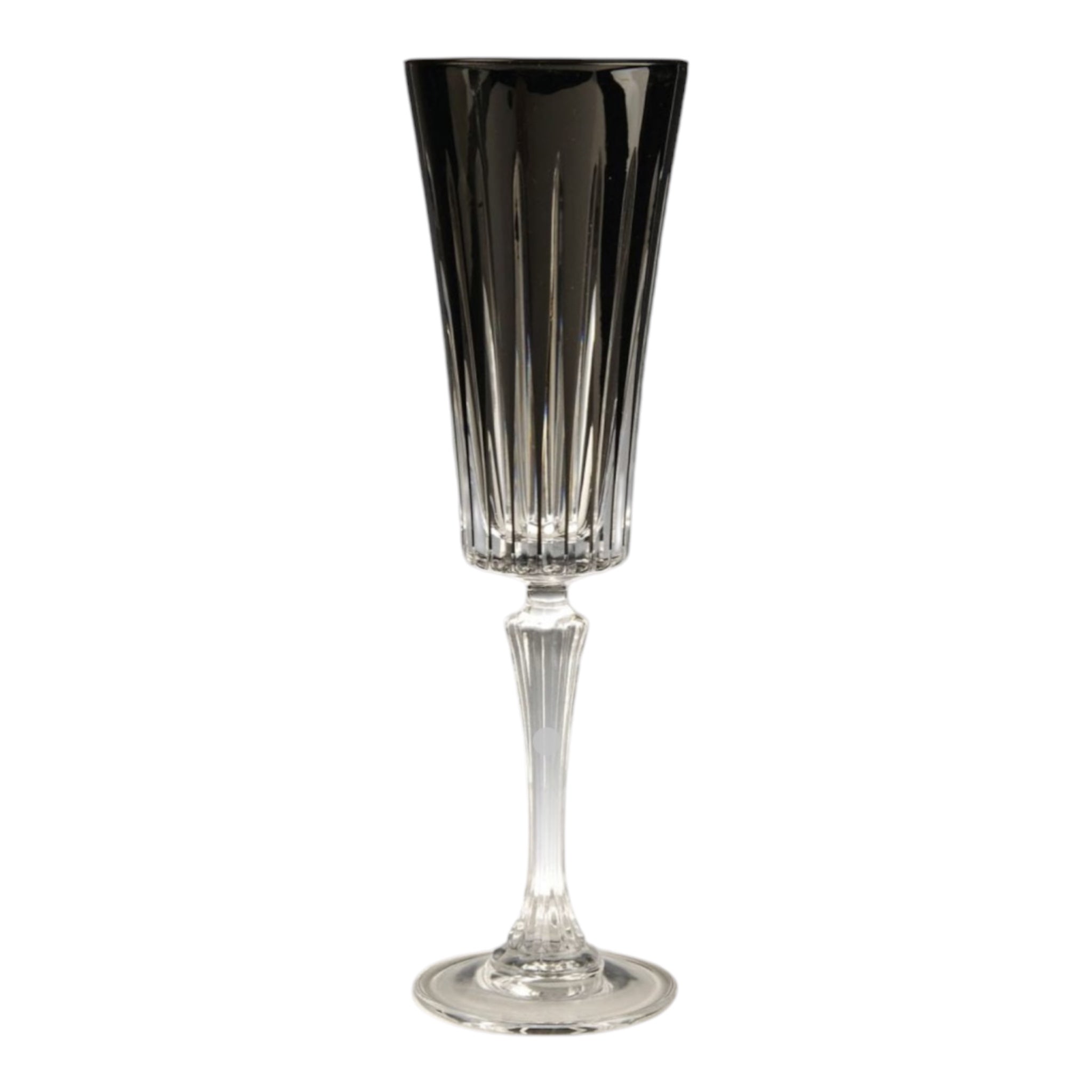 verre à champagne timeless noir 