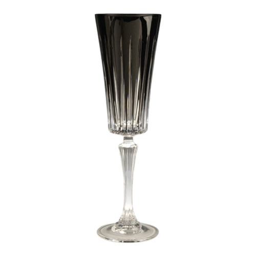 verre à champagne timeless noir 