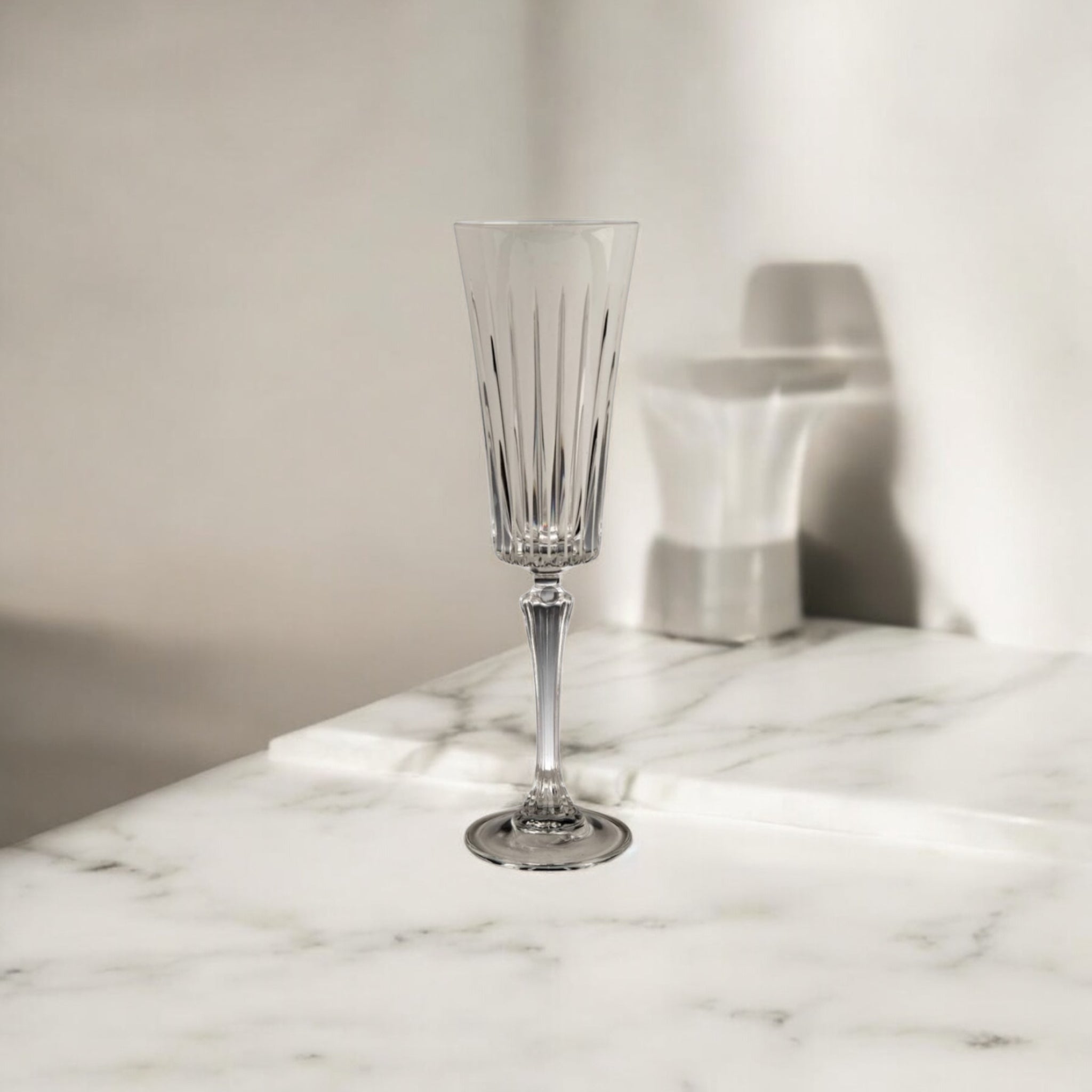 verre à champagne blanche timeless studio