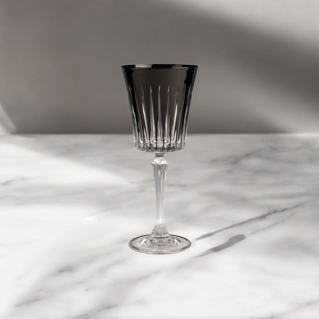 Verre à vin rouge timeless noire n°2 studiio