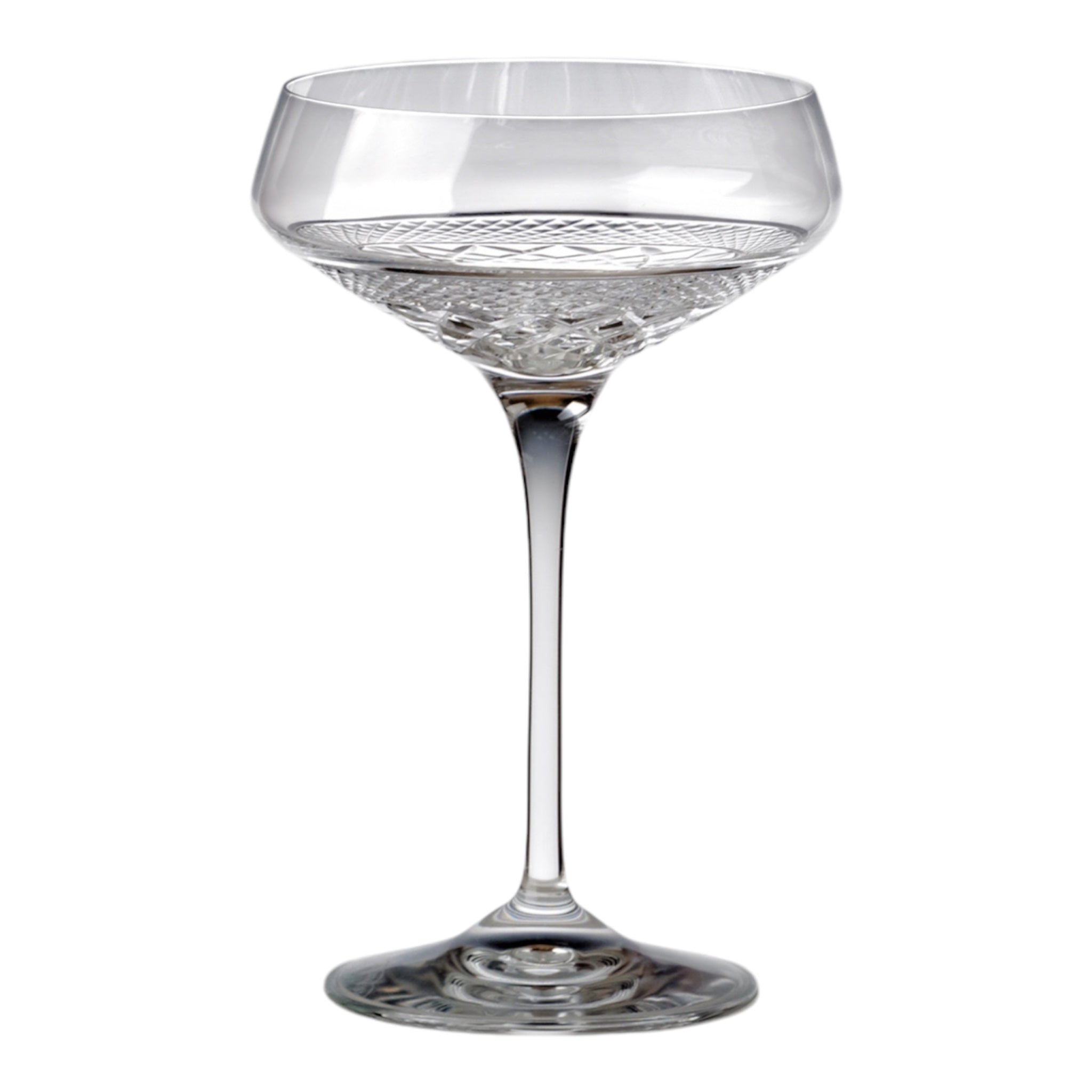 verre a pied a champagne King Georges 