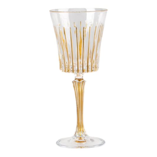  VERRES À VIN BLANC TIMELESS FULL GOLD 