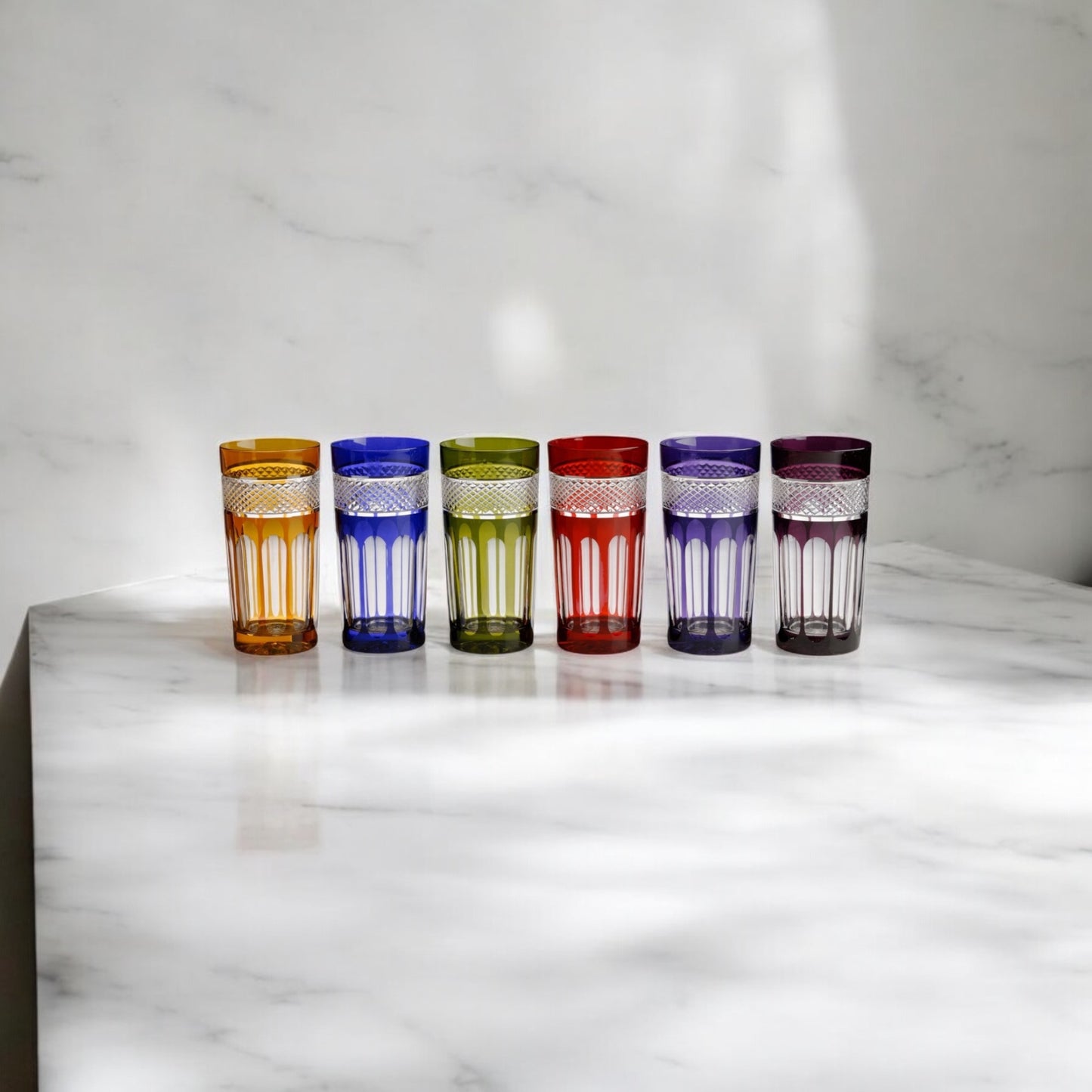 COF 6 VERRES N 21 MIREILLE – 6 COULEURS (36CL)
