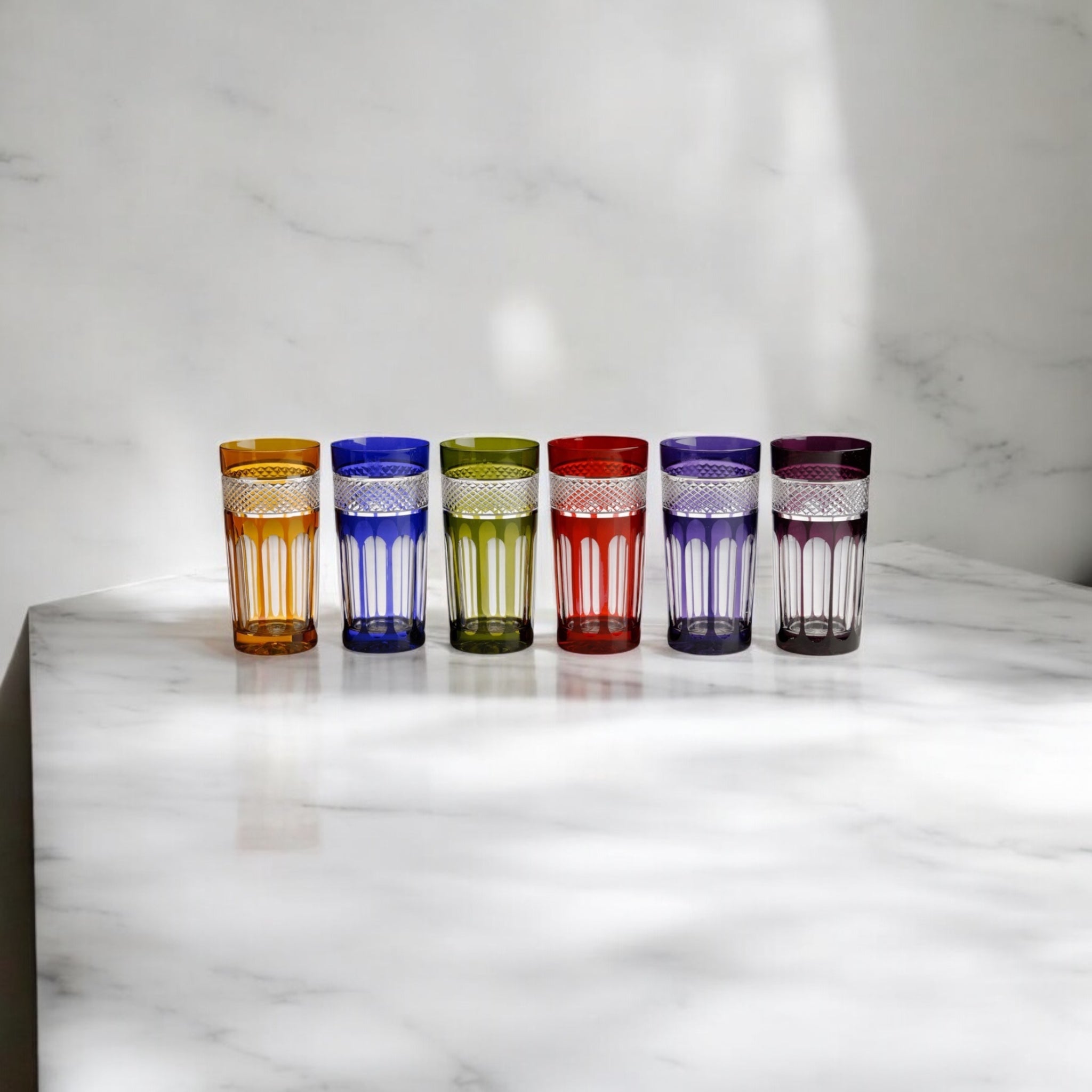 Boite de 6 verres N°21 Mireille