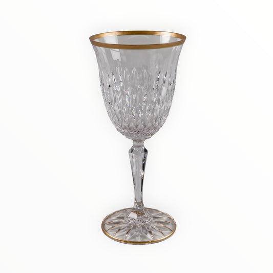 Verre à vin filet or Louvre 