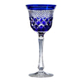 Verre à vin Cristal Georges Bleu 
