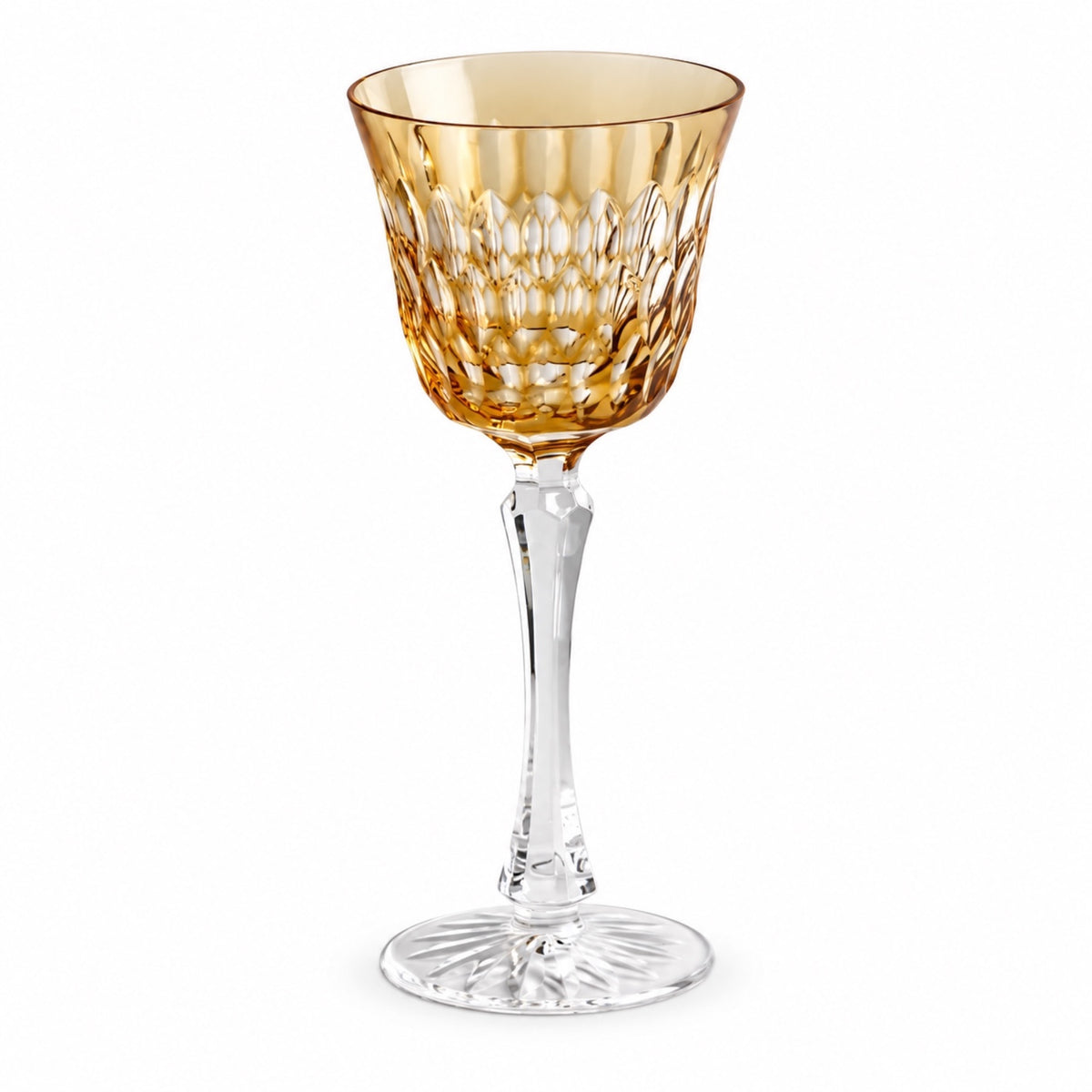 Coffret 6 verres à vin rouge - Louvre Ambre Cristal