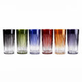 Boite de 6 verres Timeless Couleurs - Cristal sans plomb